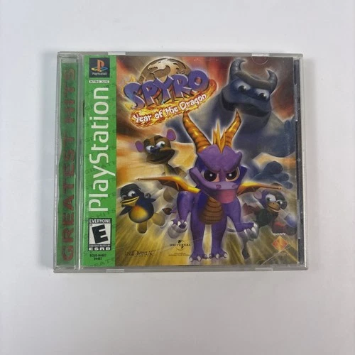 Spyro Year of the Dragon (Sony PlayStation 1, 2000)