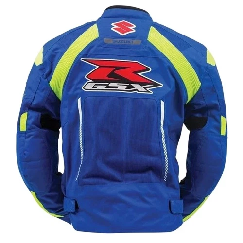 Suzuki Motorcycle Jacket Mesh Fabric Breathable Riding Jacket Removable Lining - product detail image 2