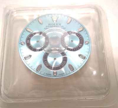 SELTENE ROLEX DAYTONA 116506 PLATIN EISBLAUES ZIFFERBLATT CHROMALIGHT NEU VERSIEGELT