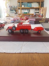 SOLIDO 1/43 - DODGE 6x6 T223 WC 63 + moto pompe Guinard Bache Manquante.