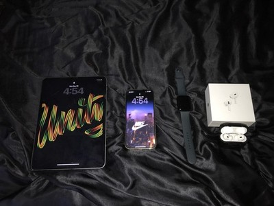 iPhone 13 Pro Max, M2 iPad Pro 11 , Apple Watch Series 7, AirPods Pro 2 bundle 