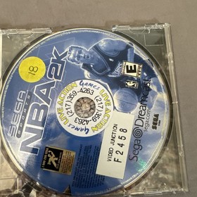 NBA2K (Sega Dreamcast, 1999)  w/Manual