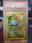 Pokémon TCG Venusaur Base Set Holo Unlimited Rare Card 15/102 PSA 5 New Cert!