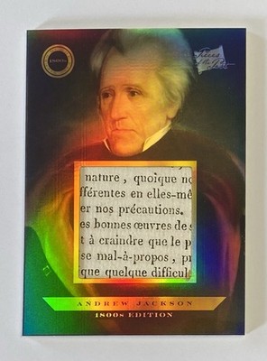 2024 Pieces Of The Past 1800s - Andrew Jackson - Document Relic