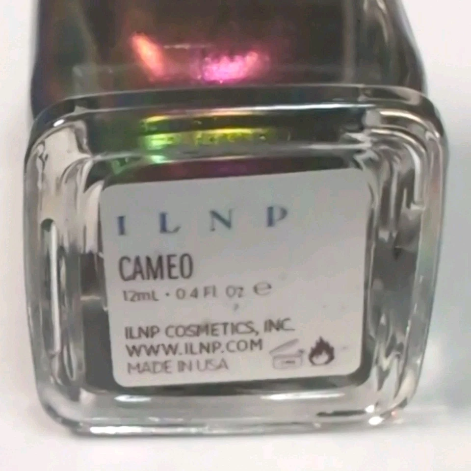 ILNP Cameo (H) - Pink, Purple, Gold, Green Holographic Ultra Chrome Nail Polish - Image 4 of 4