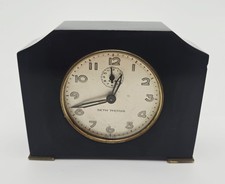 Sveglia Art Decò anni 30 Seth Thomas Marmorizzata Catalina Bachelite Carica Funzionante