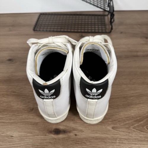Adidas Superstar Wedge White Leather High Top UK 4 - Picture 12 of 16