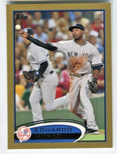 2012 Topps Mini Gold /61 Eduardo Nunez #126 New York Yankees SSP
