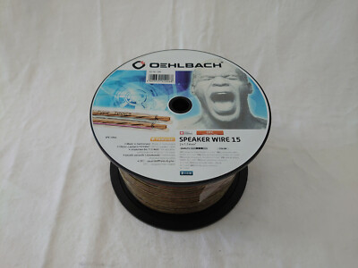 Oehlbach Speaker Wire 15 Type 1006 - 2x1,5 mm² - 5m pro Stück