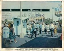 IT HAPPENED AT WORLD'S FAIR ELVIS PRESLEY VICKY TIU RARE BRITISH LOBBY CARD