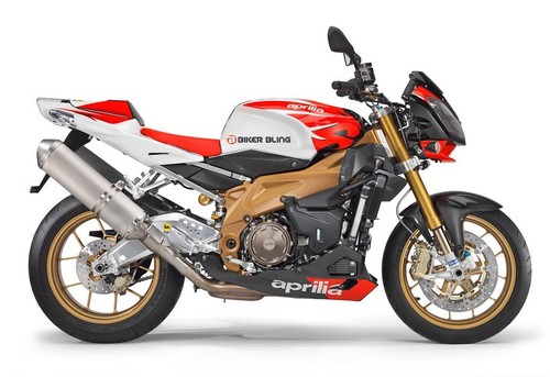 Aprilia Tuono 1000 R 2006-2010 Edelstahl Stockschrauben vorne & hinten - Bild 5 von 6
