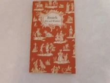 French Wit and Wisdom, Peter Pauper Press, hardcover book with jacket