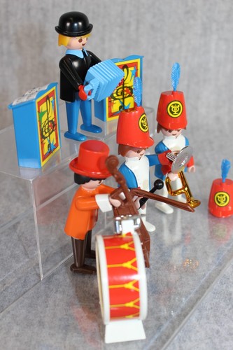PLAYMOBIL 3553 Circus Arena Set Vintage Musicians Band Figures Instruments Lot - Bild 11 von 19