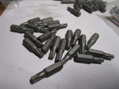 T-25 Torx  1/4''Hex 1''OAL Rock River  Insert Bit QTY 20