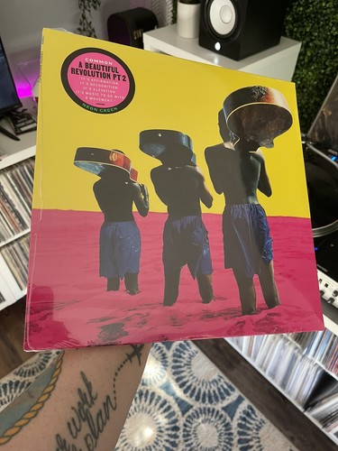 Common - A Beautiful Revolution Pt. 2 LP Vinyl Neon Green Record NEW SEALED - Picture 8 of 13
