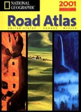 National Geographic Road Atlas: United States, Canada, Mexico (National G - GOOD