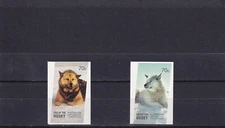 AAT 2014 Era of the Husky self adhesive SG 246/247. Mint Never Hinged.