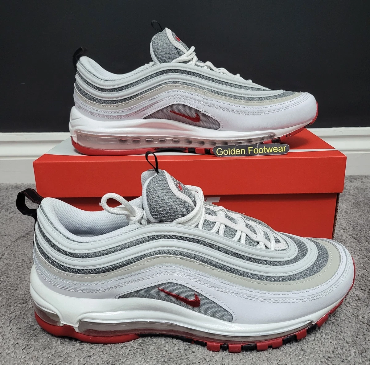 Nike - White Air Max 97 Trainers