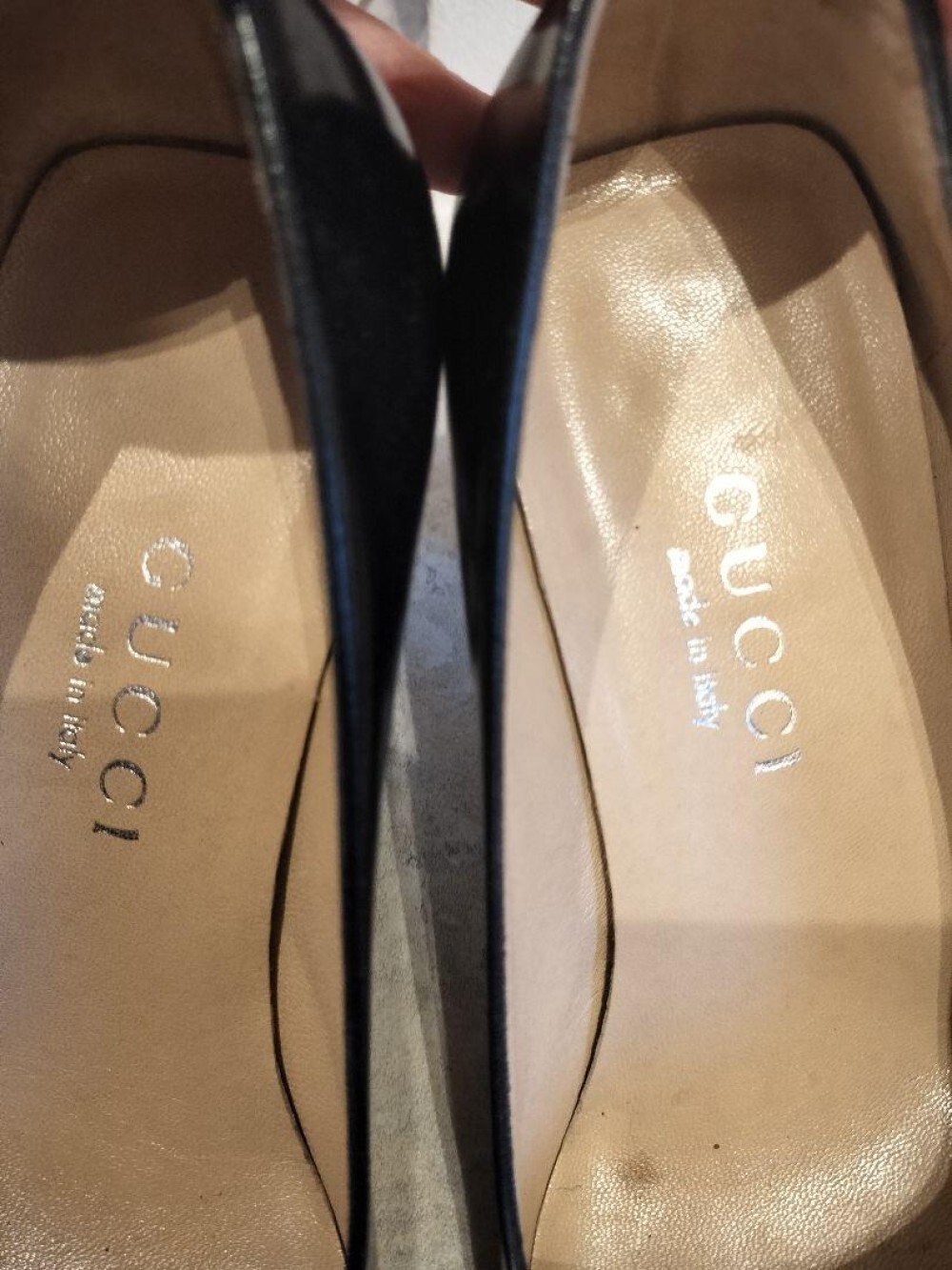 Gucci Pumps Shoes Pointed Toe Black Leather Size 35 US About5 For Women thumbnail 23