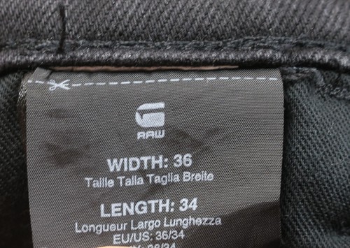 G-STAR MENS STRETCH JEANS MOTAC 3D SLIM size W36 L34 - Picture 9 of 10