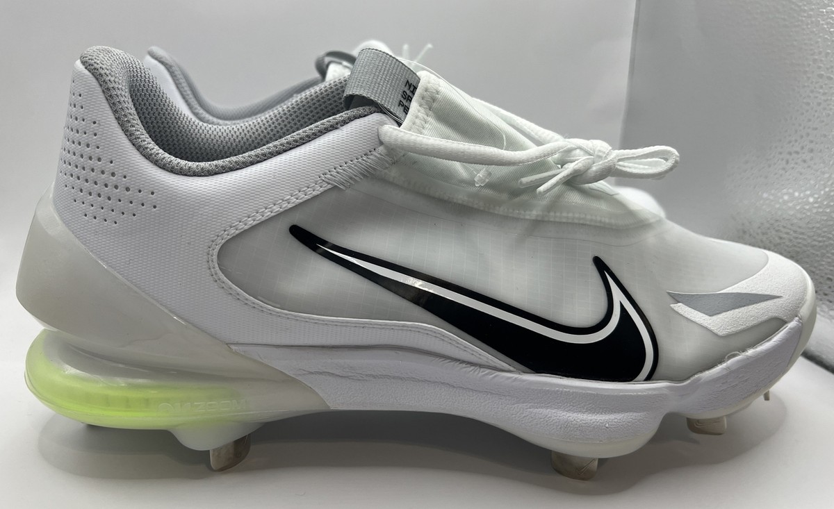 Size 7.5 - Nike Force Zoom Trout 8 Pro White Black for sale 