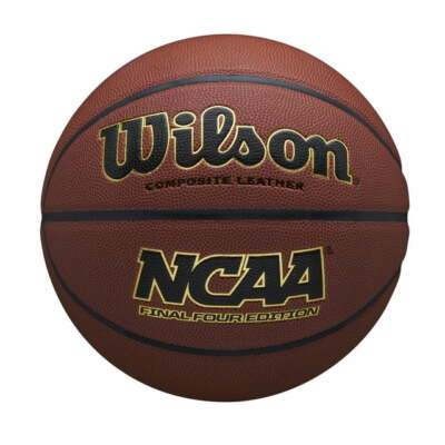 Wilson NCAA Final Four Edition Premium Leather Basketball Official Size 29.5'' 7