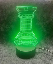 The Rook - Multi Changing Color 6 1/2 Inch Hi...