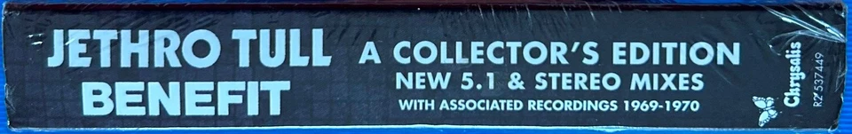 Jethro Tull: BENEFIT - 2CD + DVD - Deluxe Edition Box Set - US-Import 2013 - NEU - Bild 3 von 4