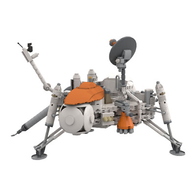 Space Probes Lander Model 1:9 Scale Building Toys Set 1264 Pieces MOC ...