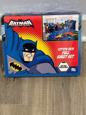Batman Brave and the Bold Jay Franco Full sheet set 3-pc