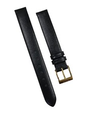 Original Rado 12mm Black Leather Band Strap