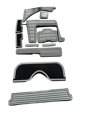 Sea Fox 228/248CC Consola, Cubierta, Reposapiés Kit Alfombrilla Stick It Serie Titanio 8900