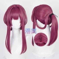 Anime Honkai: Star Rail Kafka Cosplay Periwig Hair Hairpiece Cosplay Full Wigs