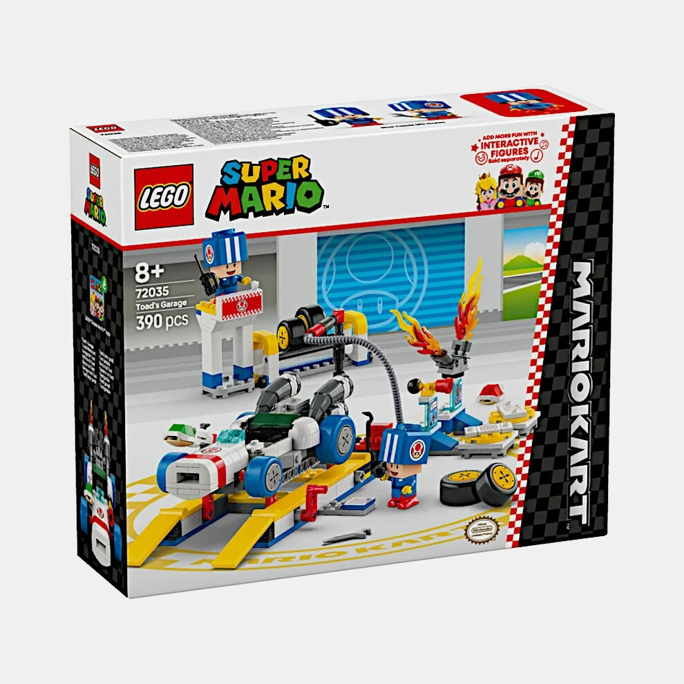 Y470 Nintendo EX LEGO® Super Mario Mario Kart™ - Kinopio's Garage