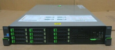 Fujitsu Primergy RX300 S8 2x 8C E5-2640v2 32GB Ram 10x 900GB HDD 12-Bay Server