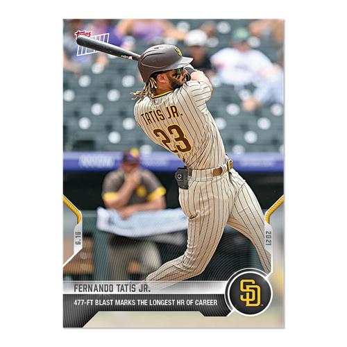 FERNANDO TATIS JR - 2021 MLB Topps Now Card #367 🔥Print Run: 1430🔥 PADRES