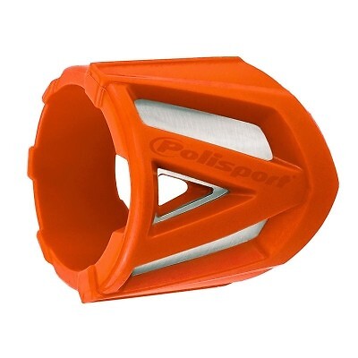 Couvercle de silencieux universel orange anti-infiltration d'eau 300mm à 400mm
