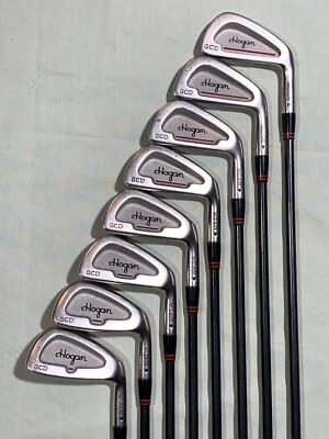 Ben Hogan Edge GCD 2-9 Iron set right stiff Flex apex 3 VFP Graphite Shaft