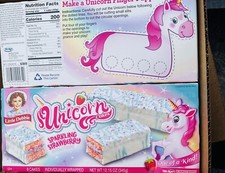 Little Debbie Unicorn Cakes, 12.15 oz, 8 Count Per Box,FREE SHIPPING!! 4 Boxes