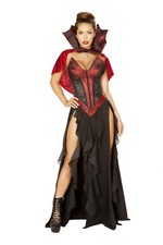 Roma Blood Lusting Vampire Corset Dress 3pc Costume 4864