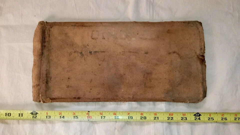 Винтажный 1969 Огайо номерной знак пара соответствующий набор «842 zu» с оригинальным конвертом - Изображение 4 из 4