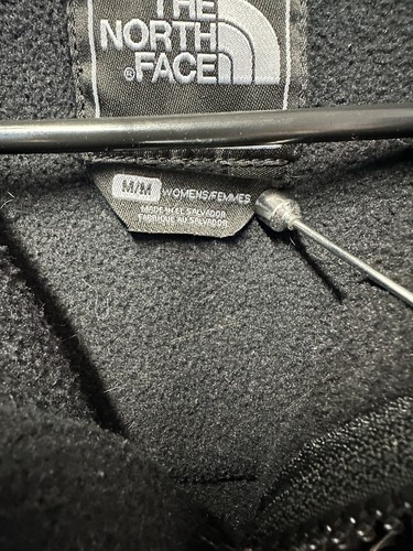 The North Face Polartec Black Fleece Full Zip Jacket - size Womens Medium - EUC - Picture 4 of 16