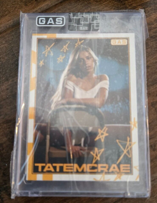 2025 COMPLEX POP UP GAS EXCLUSIVE TRADING CARD TATE MCRAE SO CLOSE TO WHAT