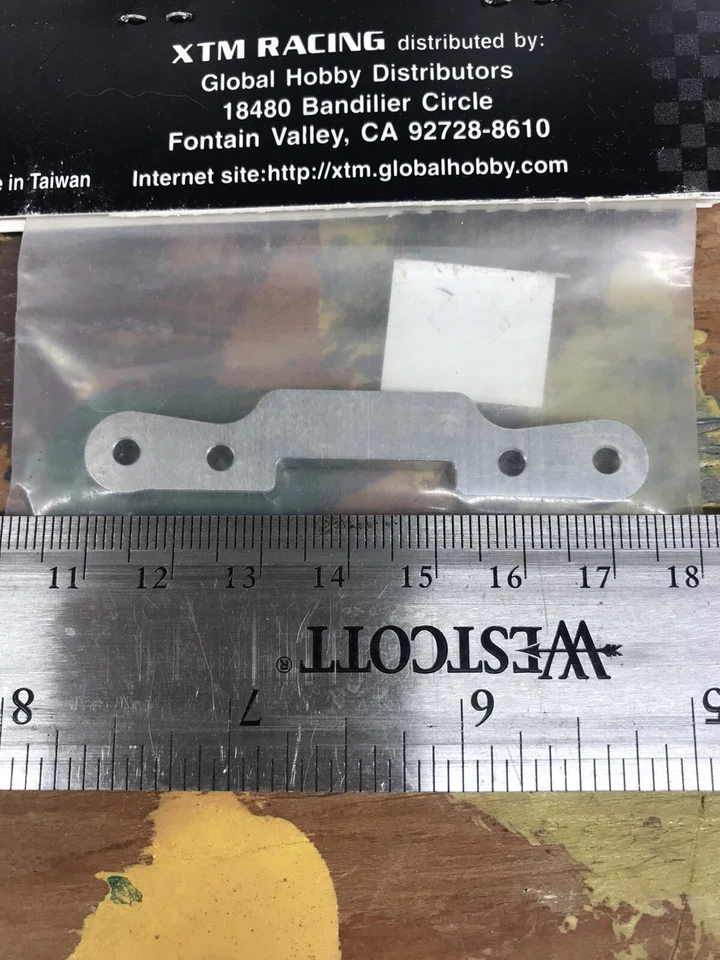 XTM Racing 149856 Suspension Plate, Upper 3 Deg. F&R Hard NewInPack USA Parts - Image 3 of 4