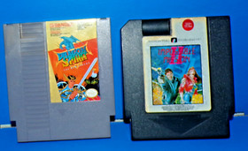 Dragon Spirit The New Legend and Impossible Mission II Nintendo NES 1990 Working