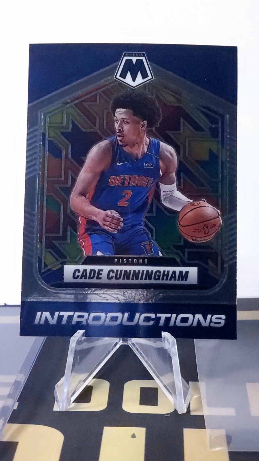 2021 Panini Mosaic Introductions: Cade Cunningham #3