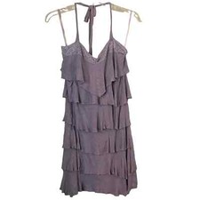 Guess Ruffled Boho Sleeveless Dress Size Medium