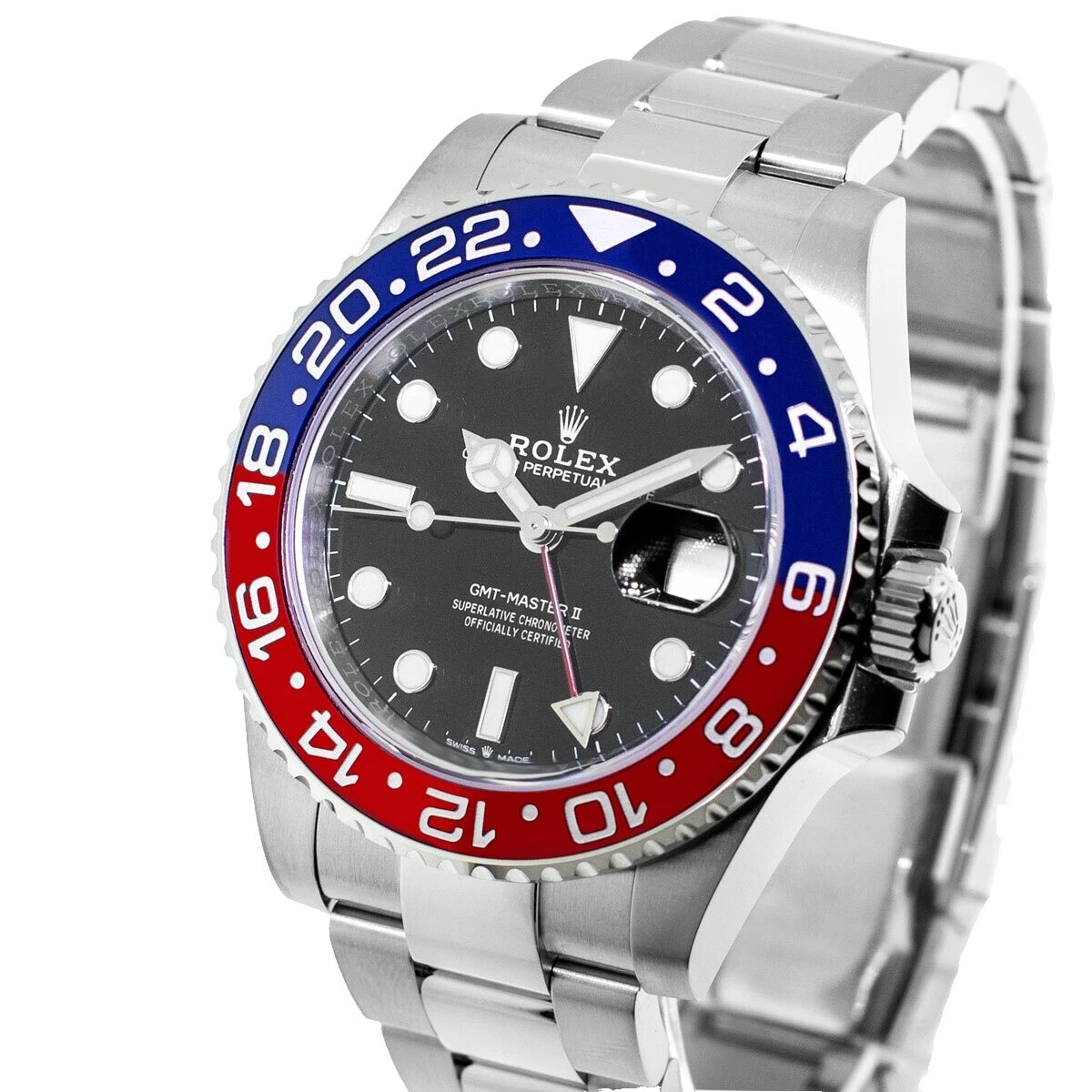 Caja de cerámica Rolex GMT-Master Relojes de pulsera