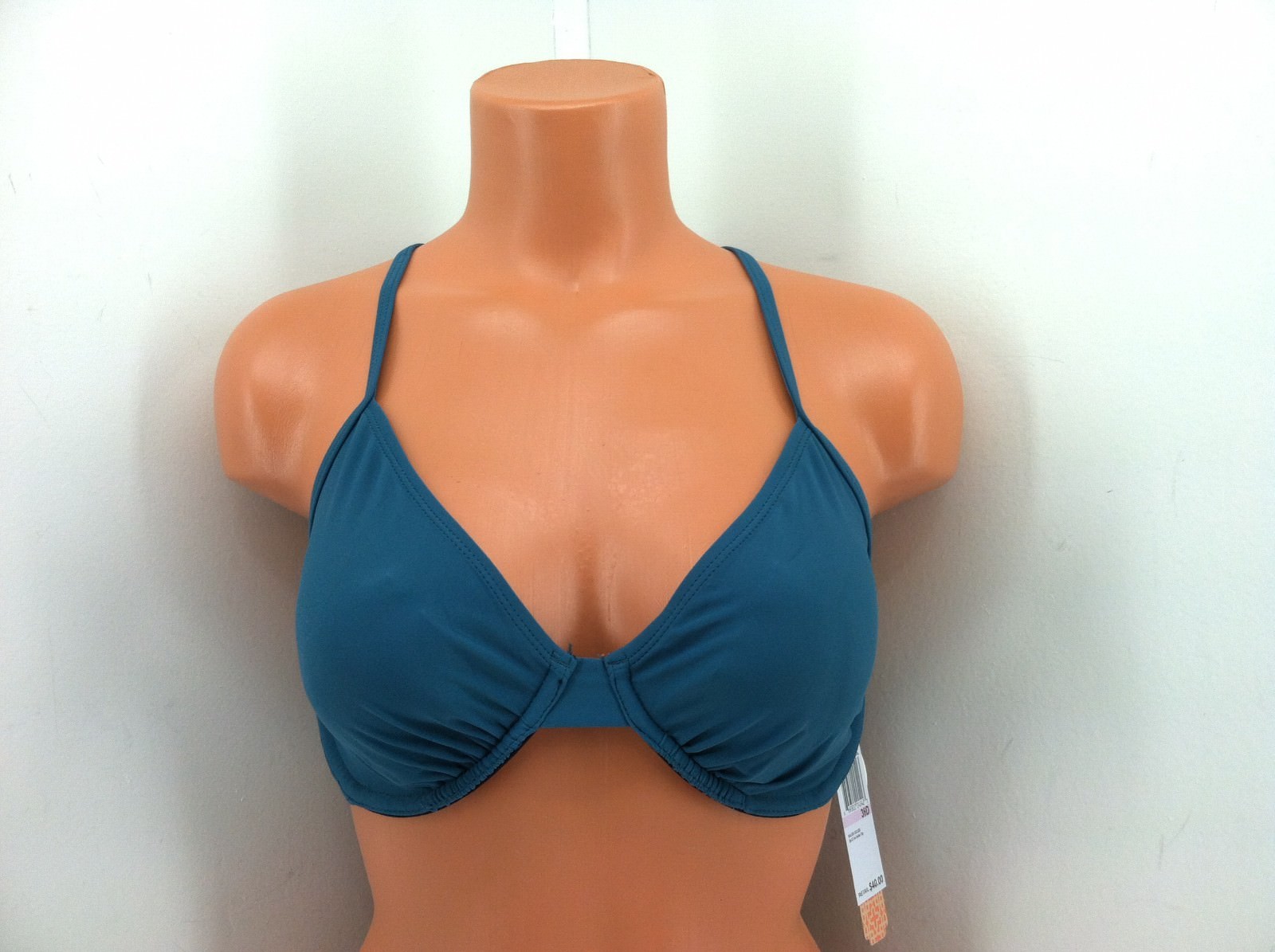 underwire padded bikini top