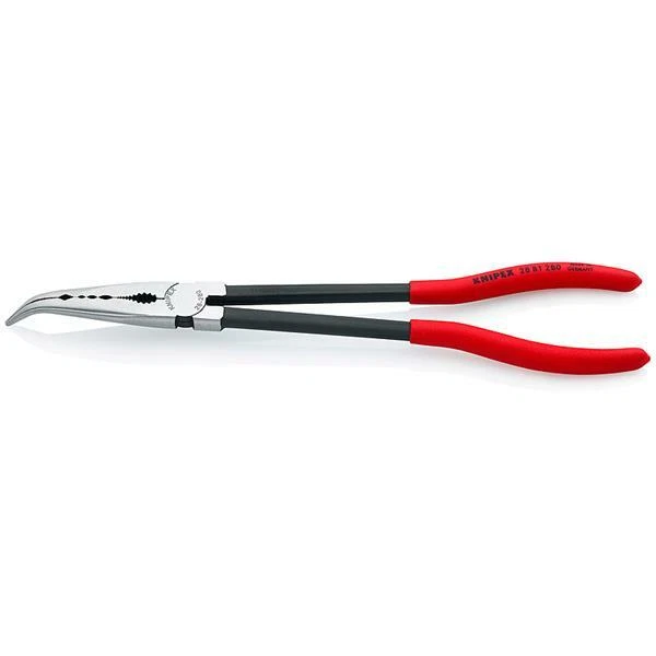 Knipex 28 81 280 Montierzange, lang, gebogen